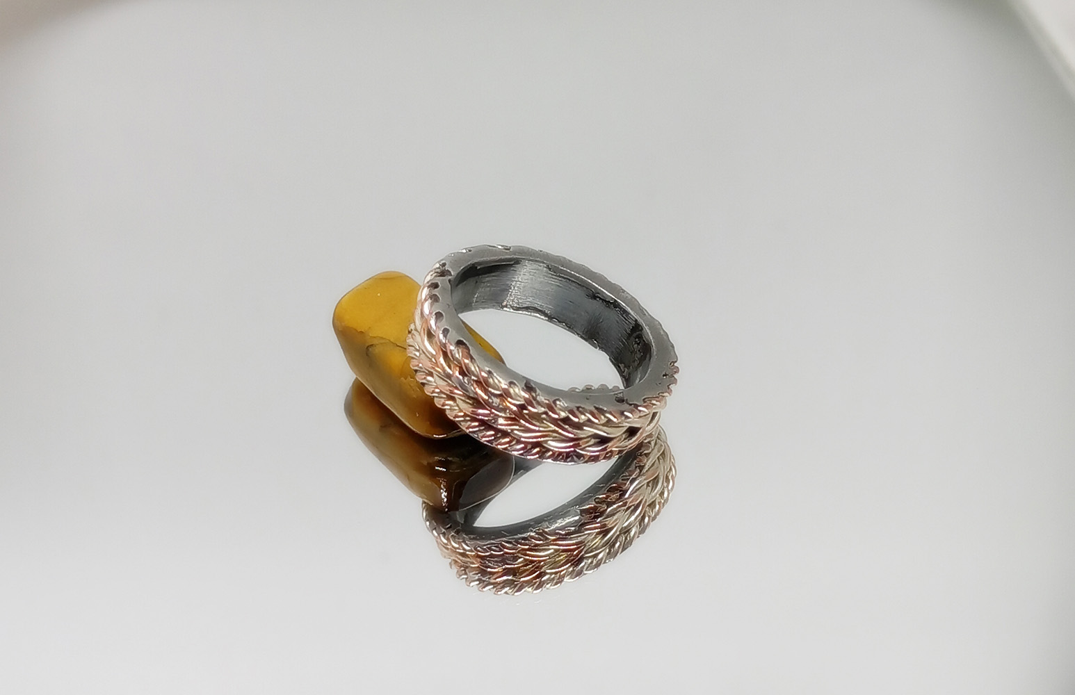 Anillo de Metal Politrençat